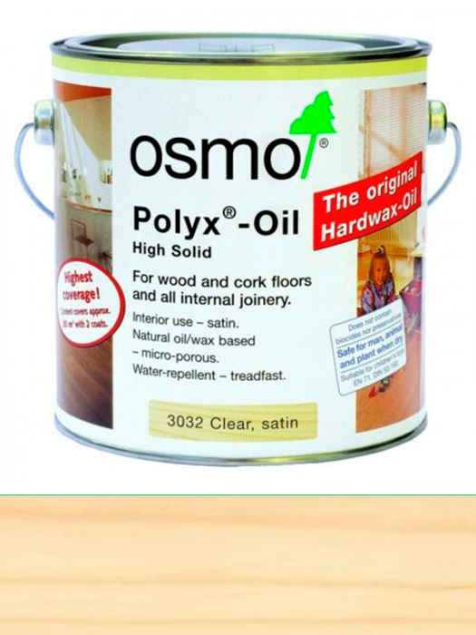 Олія з твердим воском для захисту підлоги Osmo Hartwachs-Ol Original 25 L Шовковисто-матове 3032 (4006850104475)