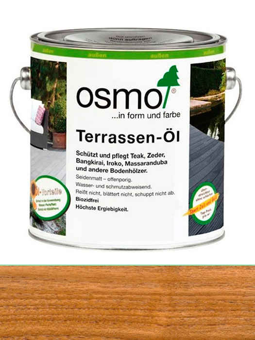 Олія для терас Osmo Terrassen-Ole 0,125 L Для тіка 007 (4006850110650)