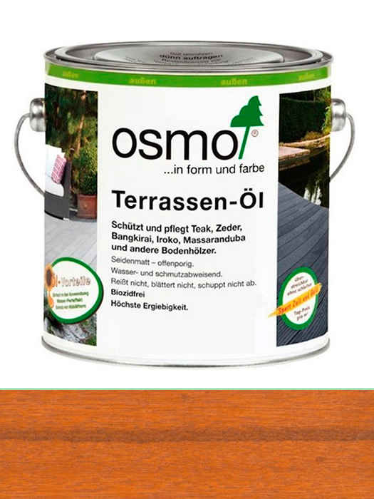 Олія для терас Osmo Terrassen-Ole 0,125 L Для бангкірай 006 (4006850112517)