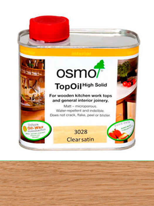 Масло с твердым воском для мебели и столешниц Osmo TopOil