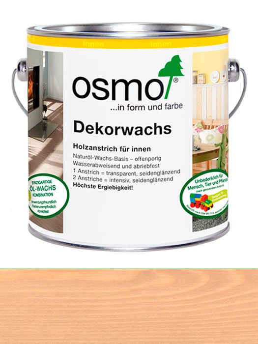 Кольорова прозора олія Osmo Dekorwachs Transparent