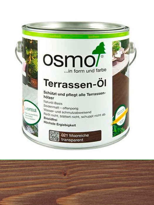 Олія для терас Osmo Terrassen-Ole 0,125 L Дуб морений 021 (4006850759453)