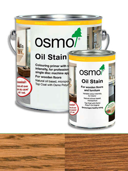 Кольорова олія Osmo OL-BEIZE (Морилка для дерева) 2,5 L Ятоба 3516 (4006850761098)