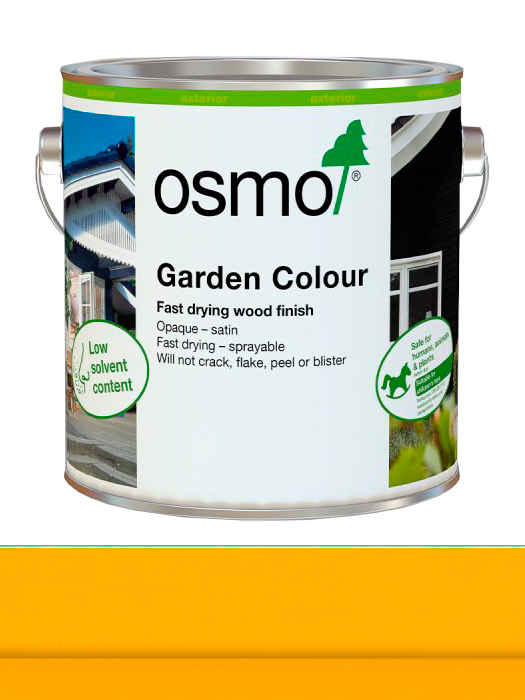 Непрозора фарба Osmo Garden Colour 0,75 L сигнальний жовтий 7103