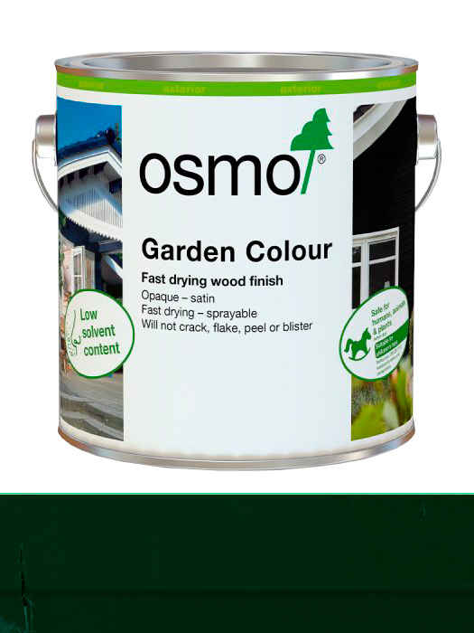 Непрозора фарба Osmo Garden Colour 0,75 L англійський зелений 7283