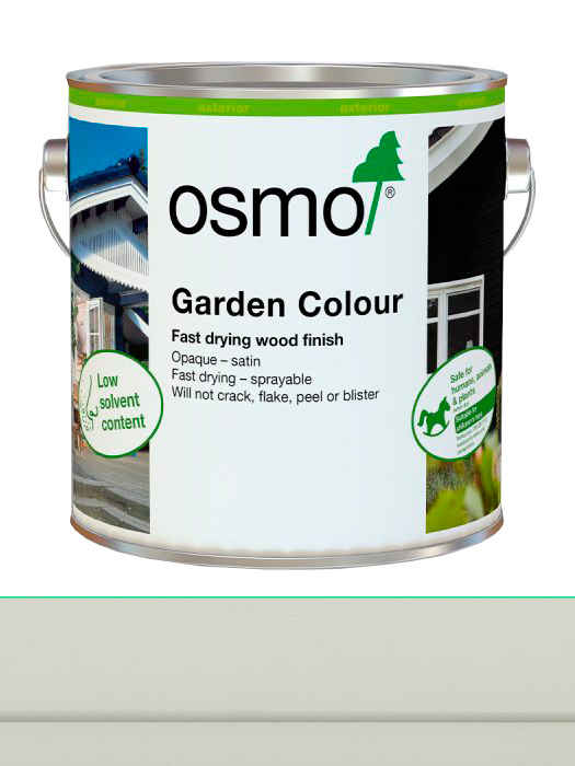 Непрозора фарба Osmo Garden Colour 2,5 L світло сірий 7535