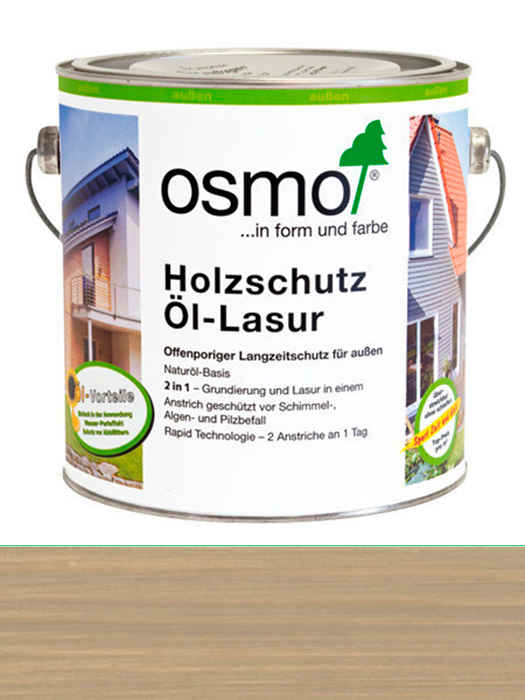 Захисна олія-лазур Osmo Holzschutz-Lasur 0,125 L Сірий базальт 903