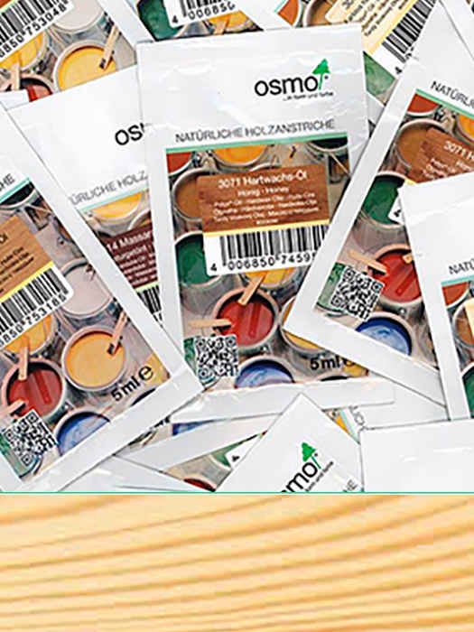 Олія з твердим воском для захисту підлоги Osmo Hartwachs-Ol Original 5 ml Полуматовое 3065 (4006850745920)