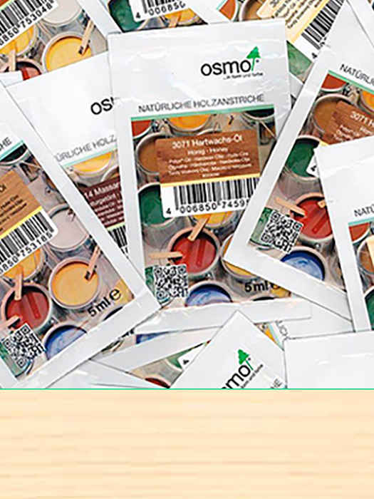 Кольорова олія з твердим воском Osmo Hartwachs-Ol Farbig 5 ml Біле 3040 (4006850745944)