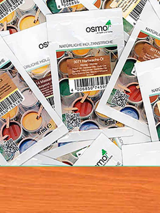 Кольорова прозора олія Osmo Dekorwachs Transparent 5 ml Вишня 3137 (4006850746095)