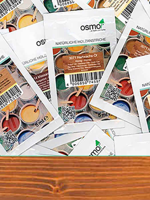 Кольорова прозора олія Osmo Dekorwachs Transparent 5 ml Горіх 3166