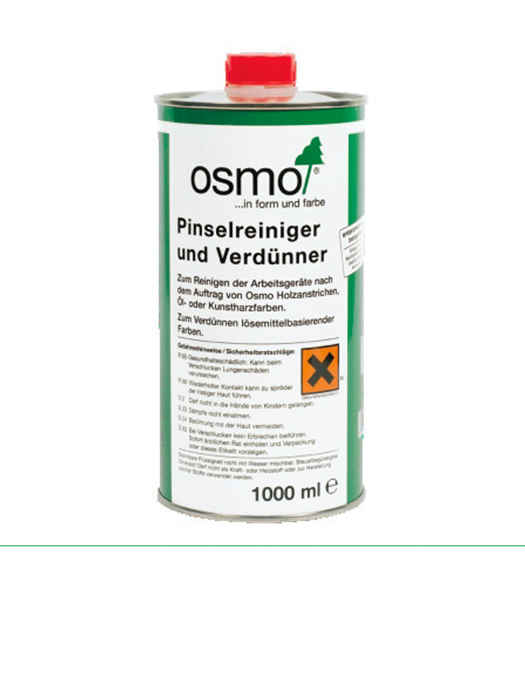 Засіб для очищення щіток і розведення фарби Osmo Pinselreiniger und Verdünner 8000 1 L