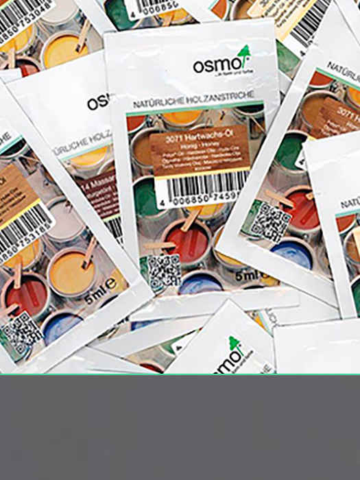 Захисна кольорова непрозора олія Osmo Landhausfarbe 5 ml Сіра 2704 (4006850751426)